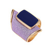 Retro enamel, brand ring, suitable for import, new collection, European style, wholesale