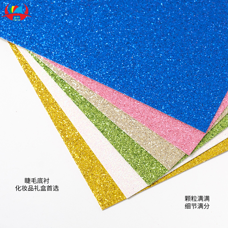 Papel especial papel cartón blanco nacarado papel brillo papel de cuero en relieve papel de embalaje impresión dorado muestra de arte Lucky Bag