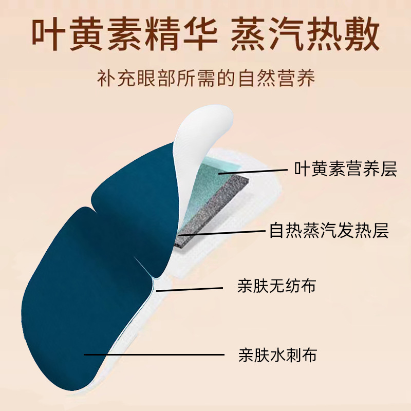 叶黄素成人蒸汽眼罩缓解眼疲劳干涩学生男女热敷加热发热护眼贴|undefined