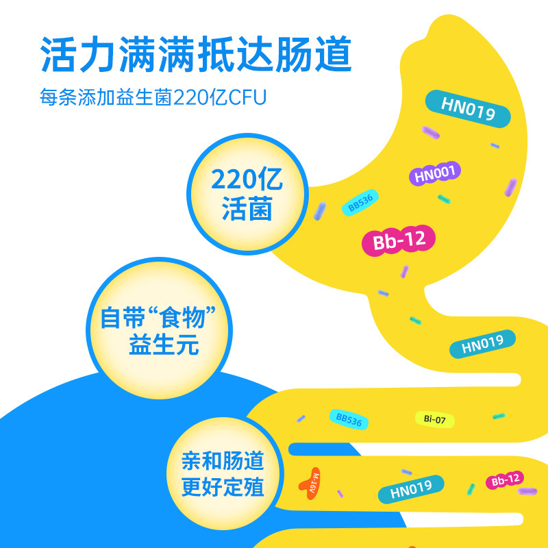 院线 婴幼儿可食用菌株复合益生菌bb12冻干粉鼠李糖乳酪杆菌LGG粉|undefined