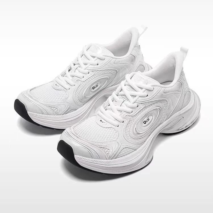 OcaiDiskRuntech飞碟跑鞋增高运动国潮牌厚底老爹女鞋国潮休闲