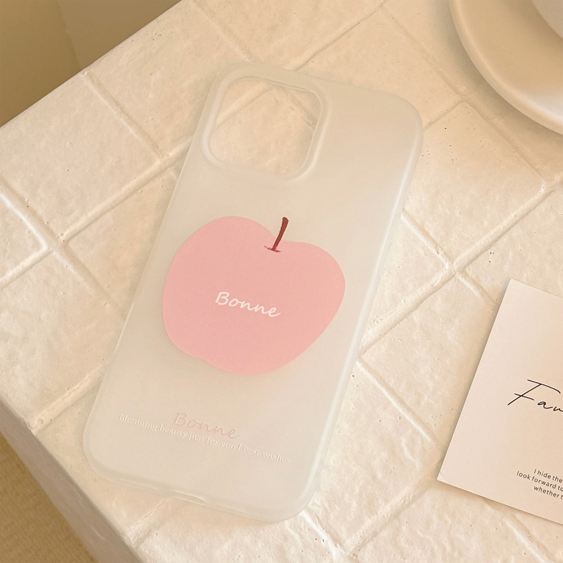 Funda Rosa para iPhone 16, 15 Pro Max, Estilo Zhao Lusi, iPhone 17, Estilo Coreano, 13, Estilo Fresco, 11, Suave.