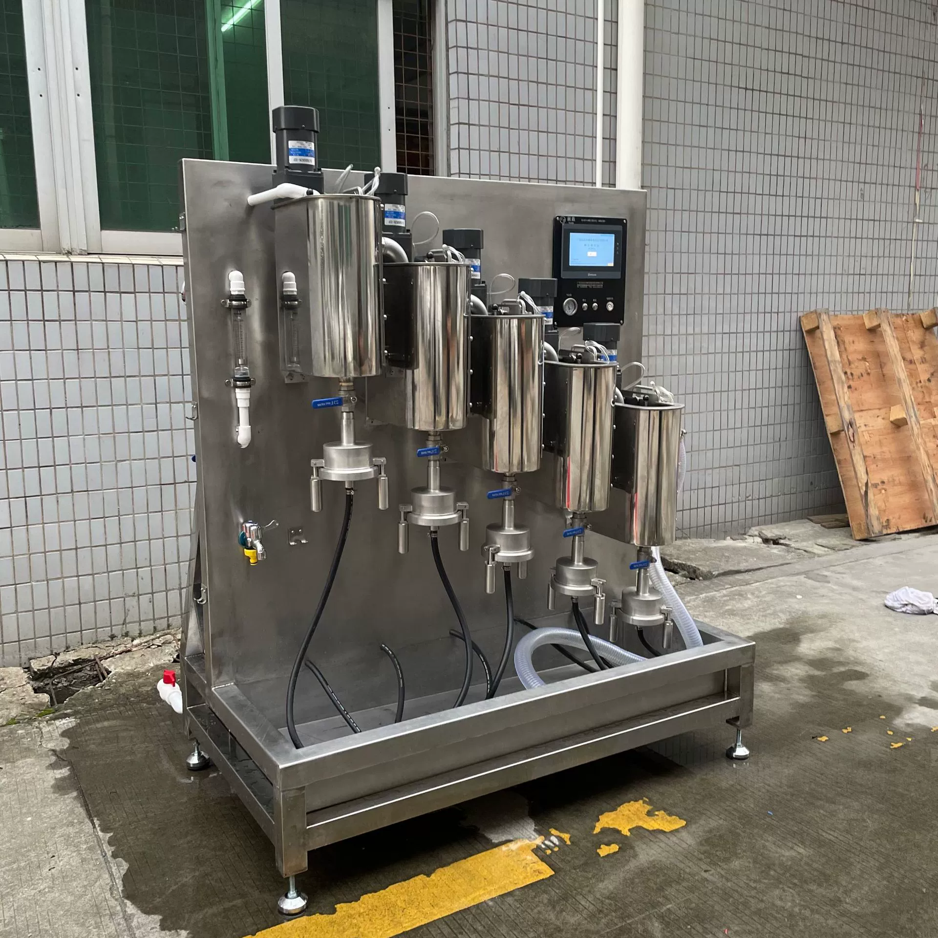 Волоконное сито Baoer уровня 5, лаборатория для шларма и изготовления бумаги, специальный производитель, прямая продажа, материал из нержавеющей стали