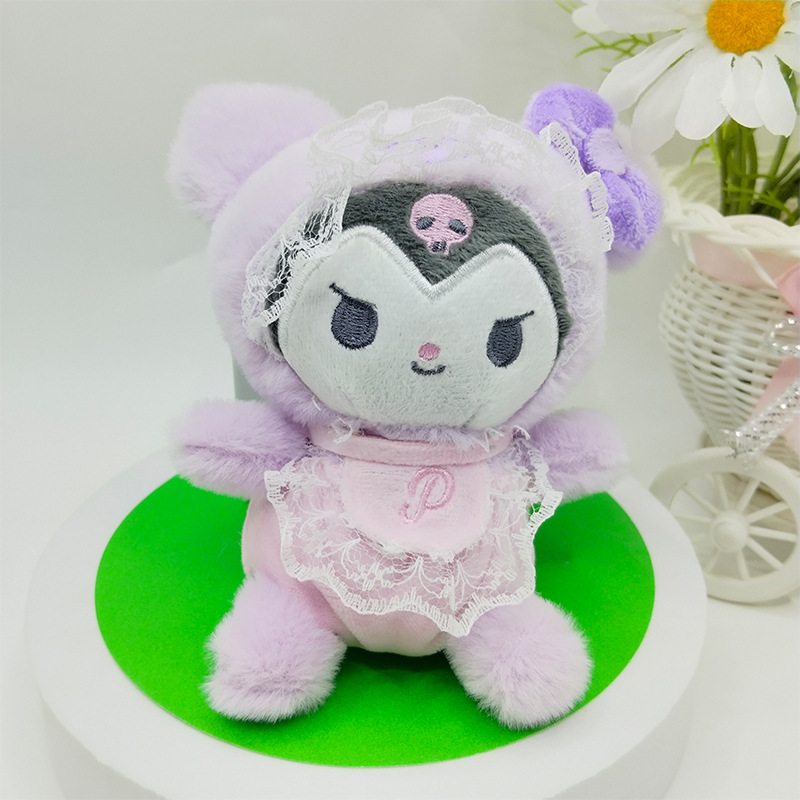 Net red plush kulomi melody jade cinnamon dog toy doll Sanrio doll hanging key chain wholesale