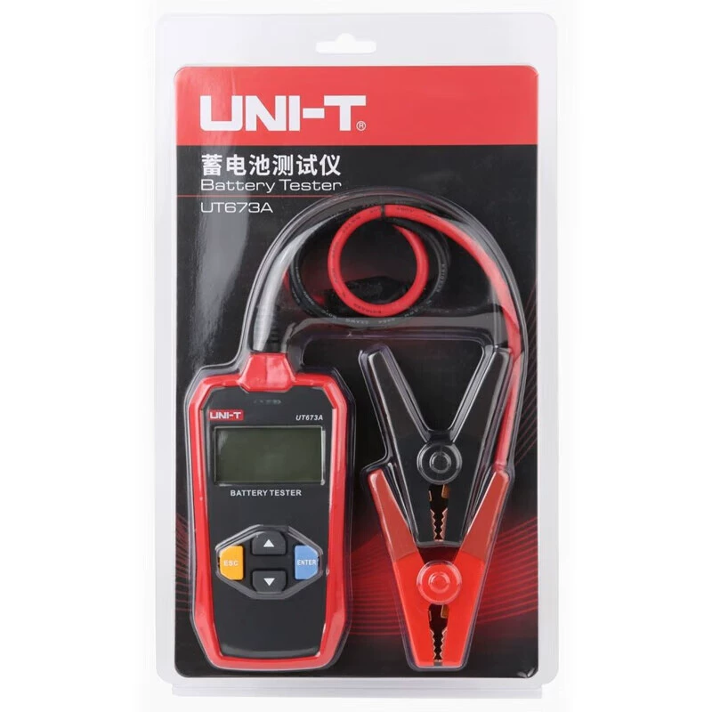 UNI-T Unilide тестер автомобильного аккумулятора, срок службы аккумулятора, емкость аккумулятора, внутреннее сопротивление UT673A