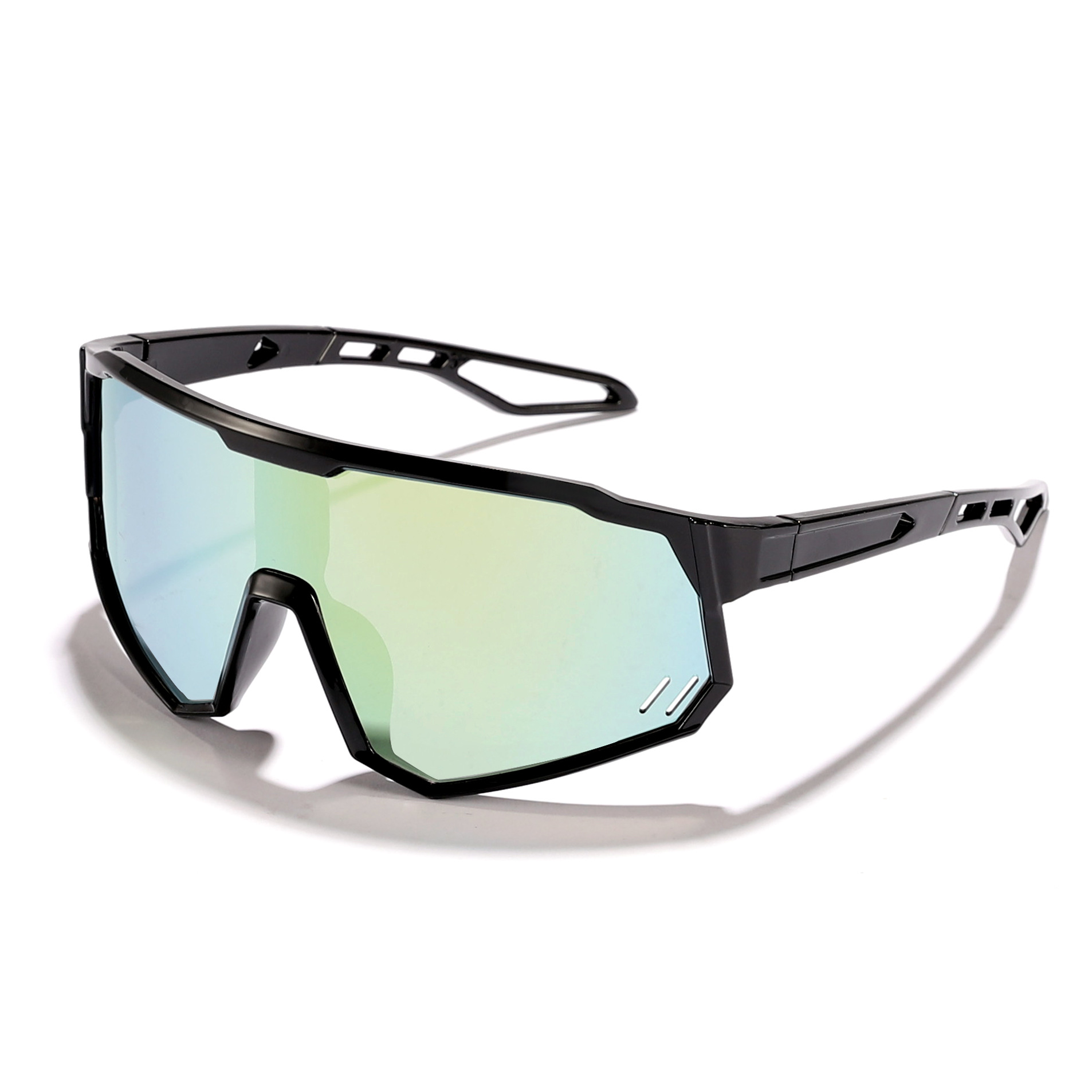 Gafas de sol de moda de montura grande y fresca para niños, niños y niñas, gafas a prueba de viento al aire libre, gafas de sol