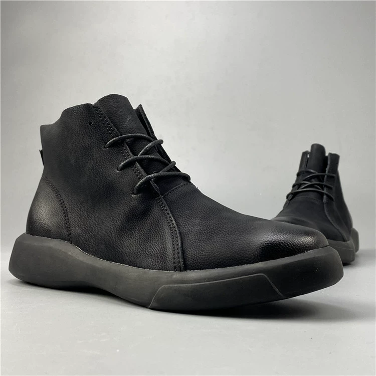 Утечка товаров для внешней торговли мужской осенней и зимней воловьей кожи на открытом воздухе повседневная кожаная обувь на мягкой подошве ретро кожаная обувь