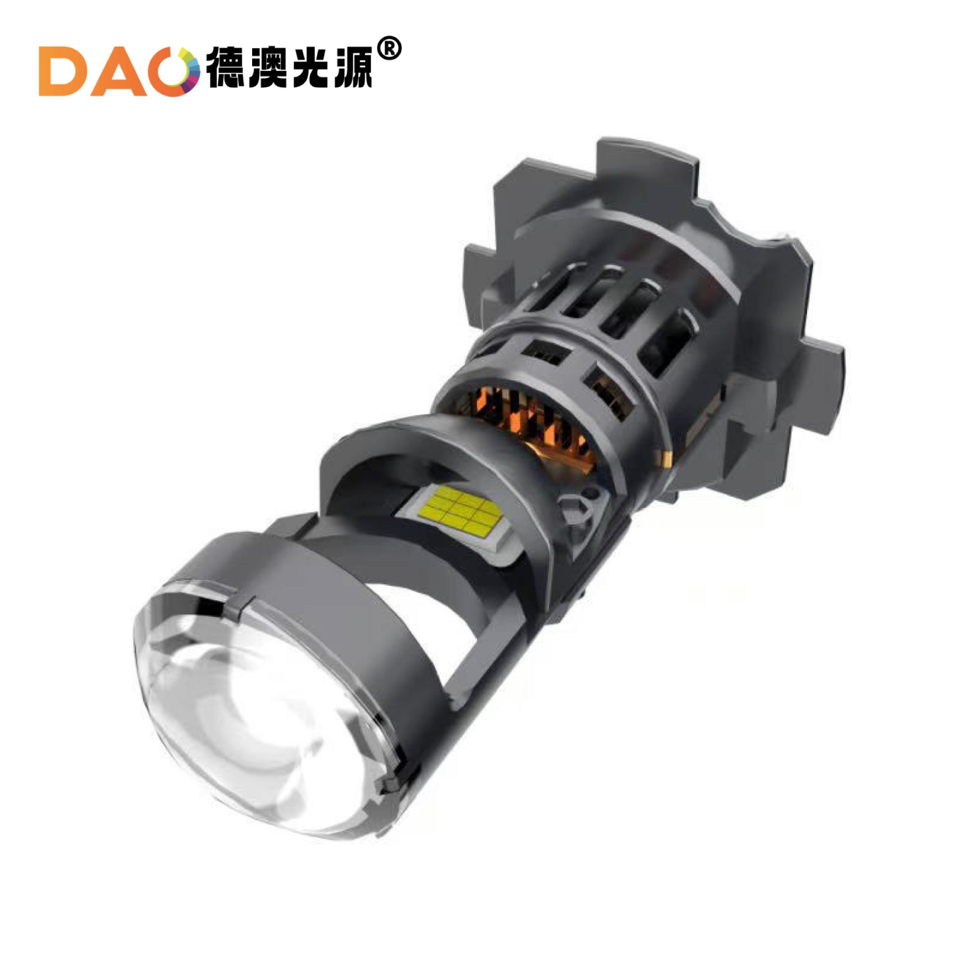 Nueva línea directa MO1R lente de automóvil lente de faro LED de alta definición H4H79005 image 2