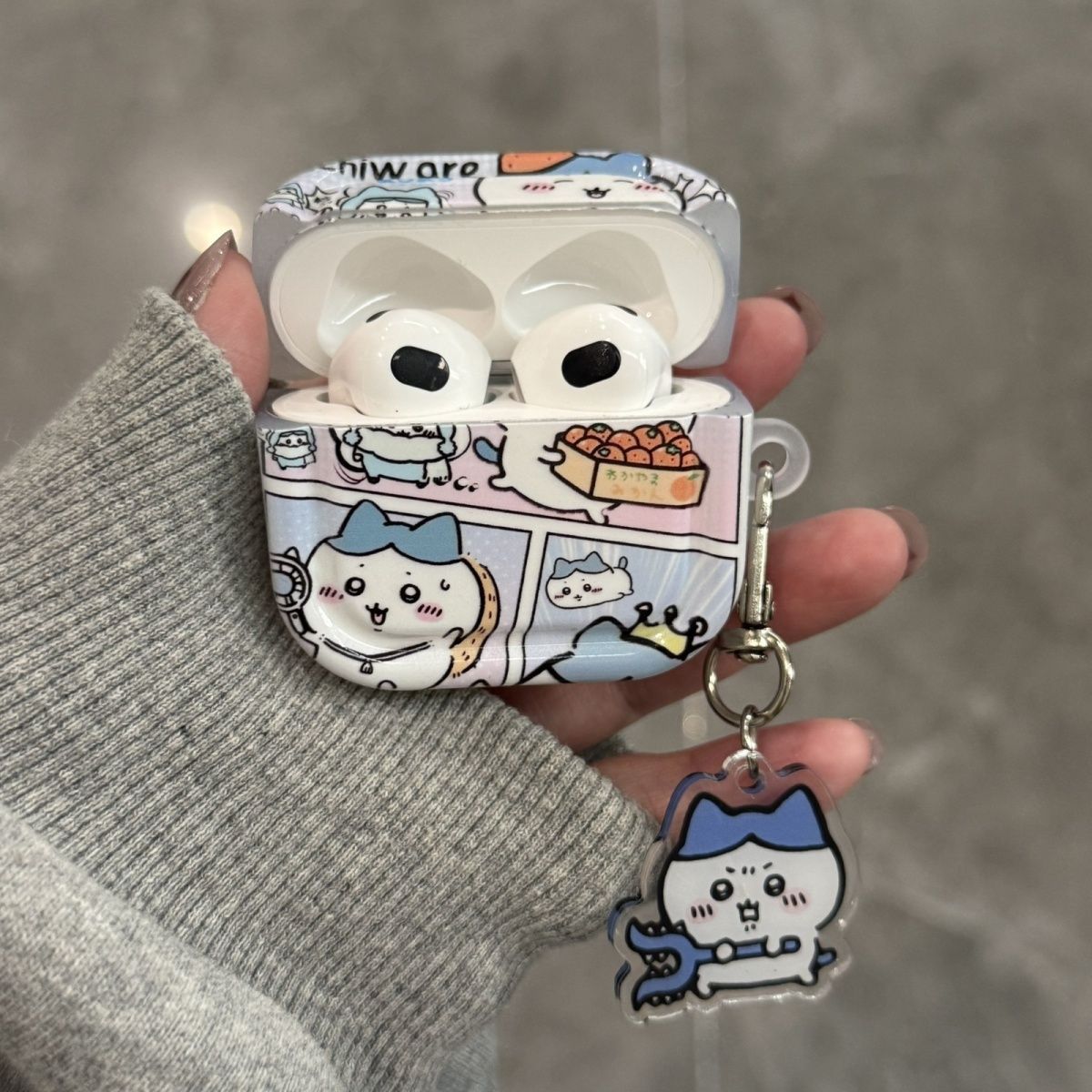 Frutas azules Jigawa Airpod Pro3 AirPods 4 generación 5 Apple auriculares Bluetooth estuche image 2