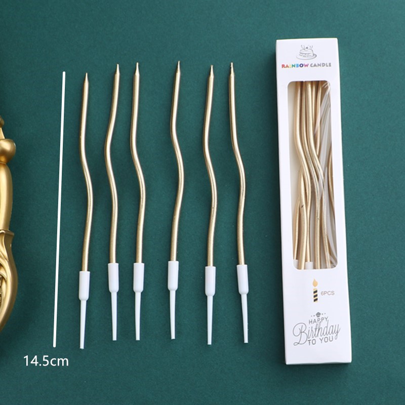 50 velas digitales de oro para el pastel de cumpleaños en caja independiente plata curva decoración de mesa de postres