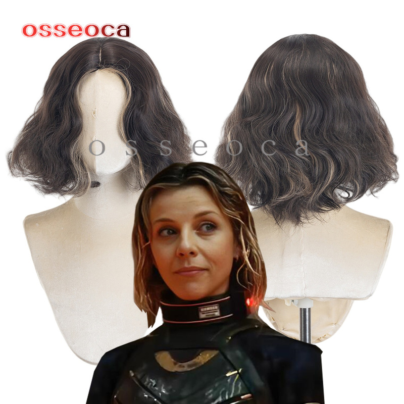osseoca 2021 Marvel Female Rocky Hillvie Short Cos Wig