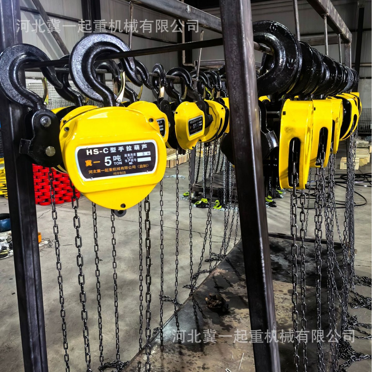 三角型手拉葫芦起重倒链条手动葫芦1/2/3/5/10/20/30/50Tt起重葫