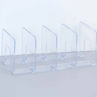 Quadruple hard glue book stand