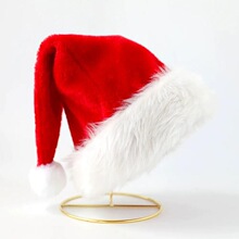 V 71435 Long Plush Christmas Hat ��ë��ʥ��ñ �羳ŷ��