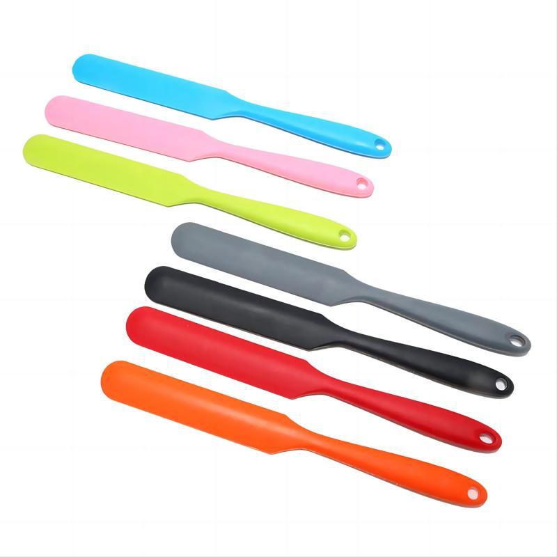 Silicone Integrated Long Spatula 24cm Butter Scraper Cake Baking Tool Baking Silicone Tool Silicone Integrated Long Spatula 24cm Butter Scraper Cake Baking Tool Baking Silicone Tool
