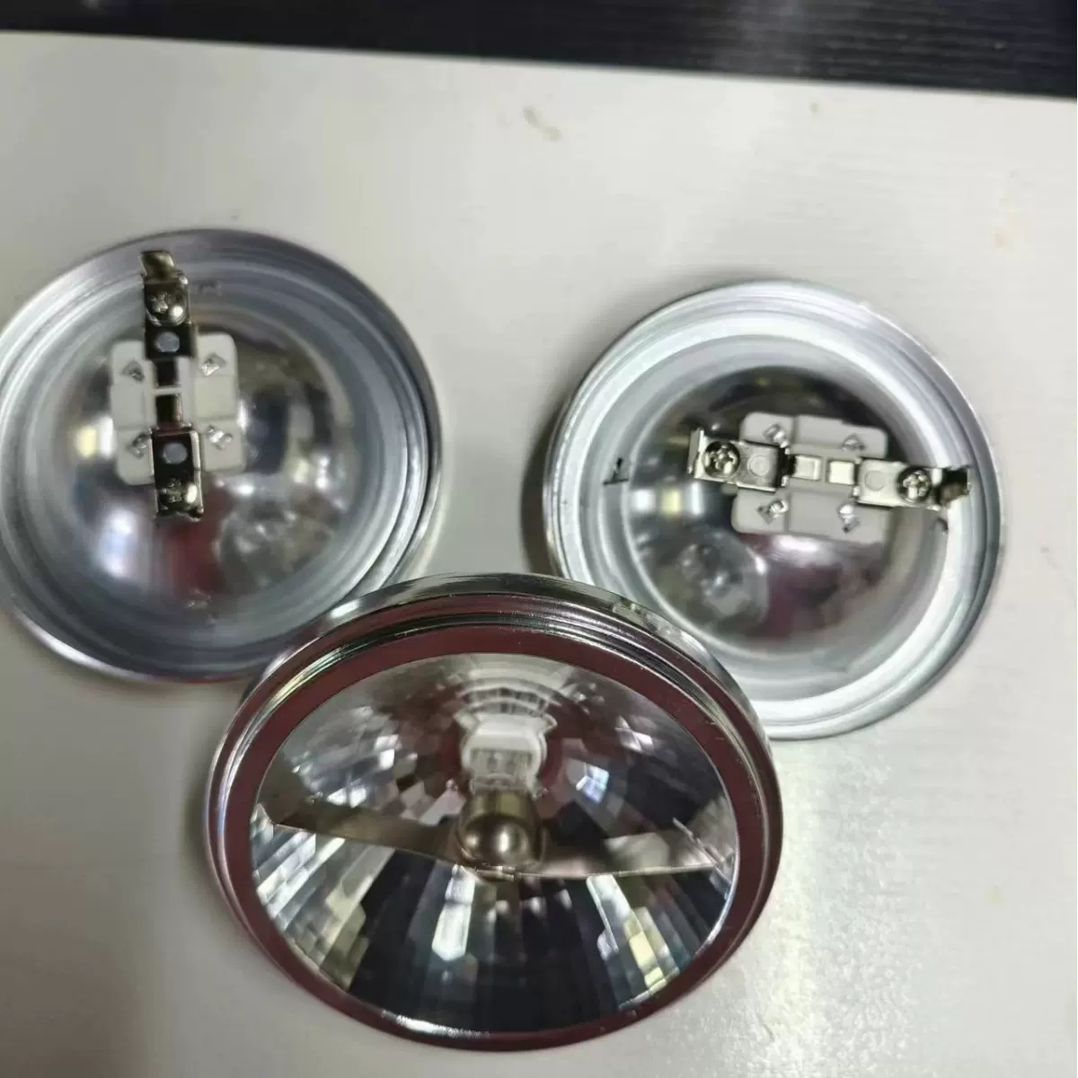 AR111灯杯厂家直销卤素灯12V20W35W50W有12度24度38度石英