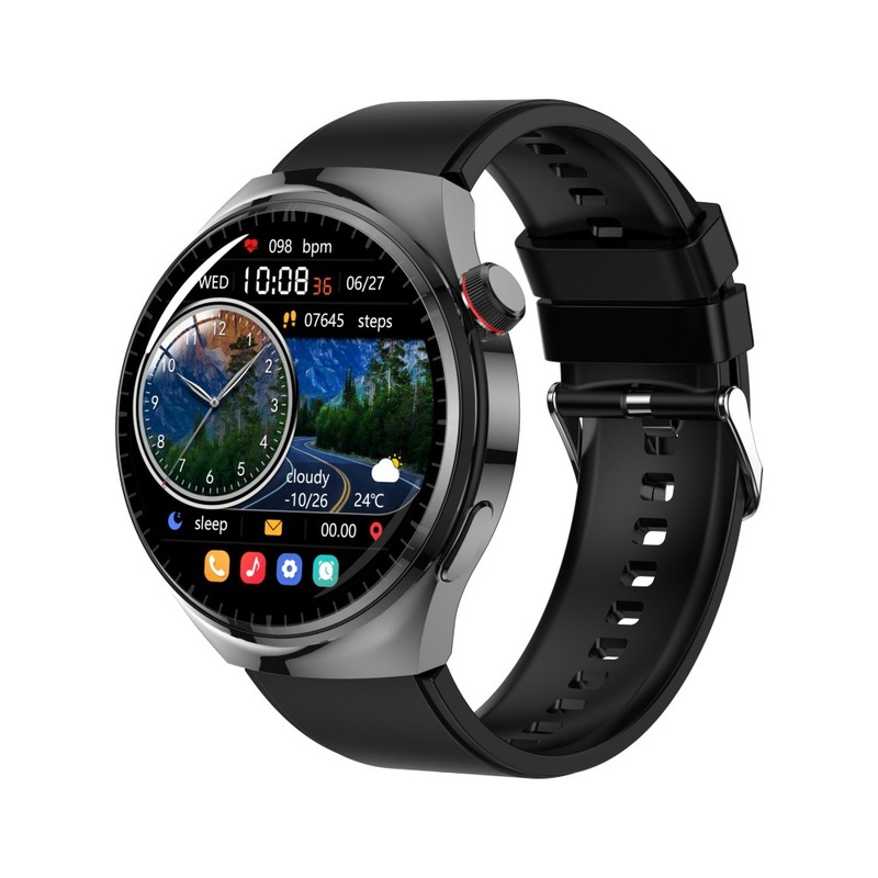 WATCH4PRO スマートウォッチ Alipay NFC Bluetooth 通話 M18 Huaqiang Beiding 時計心拍数付き|undefined