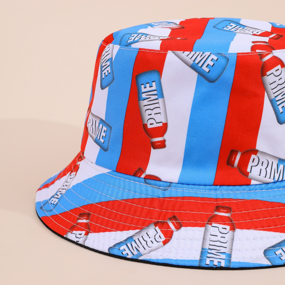 Sombrero de pescador de impresión transfronteriza nuevo estilo europeo y americano de moda para hombres y mujeres sombrero de doble cara sombrero sombrero de sol coreano sombrero de protección solar universal