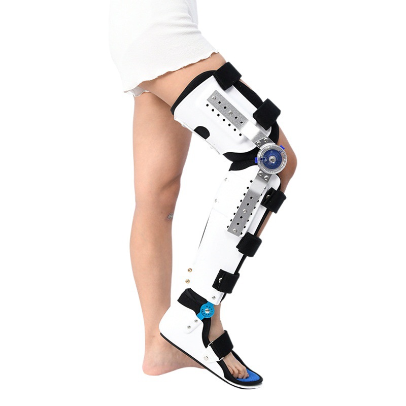 Soporte rodilla tobillo ajustable rígido salud