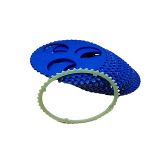 Blue self-lubricating nylon plate processing wear-resistant PA66 plastic plate plus glass fiber solid nylon bar custom-made
