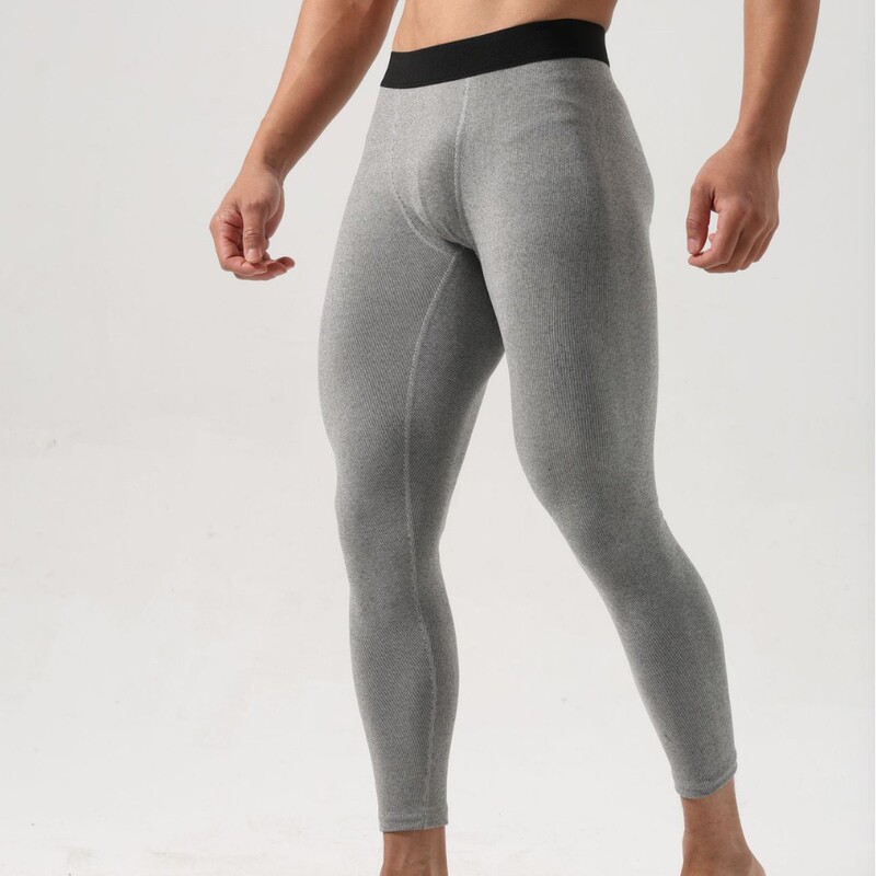 GYMBULL autumn and winter fitness breathable moisture-wicking warm pants cashmere new fabric fitness pants stretch pants