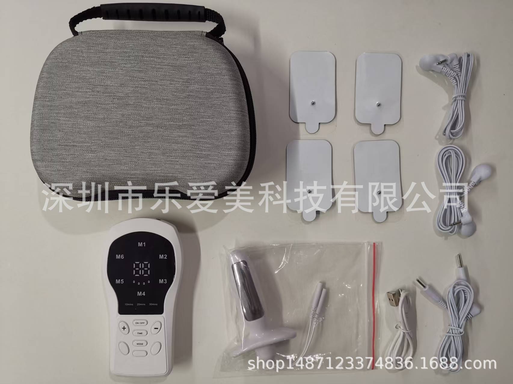 Dispositivo Multifuncional de Terapia de Pulsos Meridianos de Cuerpo Completo con Calor EMS de Doble Canal, Parche de Masaje para la Columna Cervical, Mini Dispositivo de Electroterapia