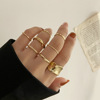Black ring, set, Amazon, wholesale, simple and elegant design