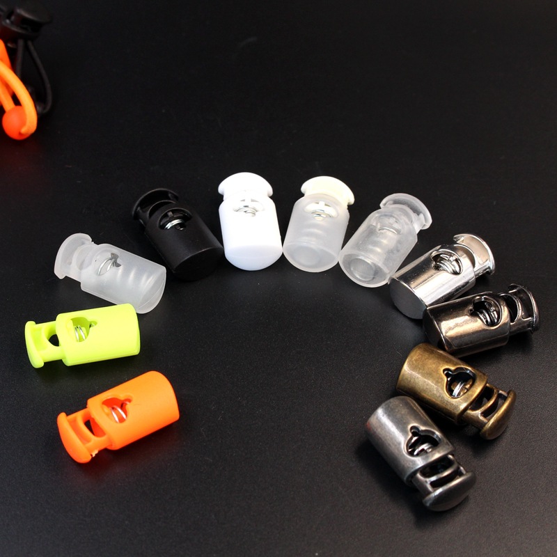 8003/8005/8040单孔扁弹簧扣多色