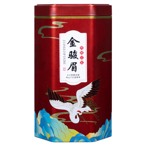 Superior Jin Jun Mei Black Tea Leaves, Wuyi Mountain Aroma Type,  New Tea, Yarn in Yarn, 150g Canned