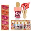 Cross -border lipstick set 5 magic your life ice cream lips lip glaze in Yiwu spot