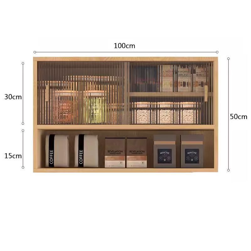 实木吊柜上墙壁柜家用橱柜挂墙面置物柜阳台柜厨房墙上储物柜复古|undefined
