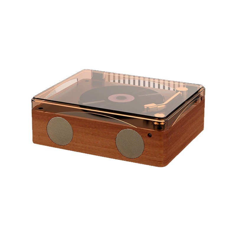 Retro multi‑function CD player, portable rechargeable optical disc machine, Bluetooth and Hi‑Fi sound