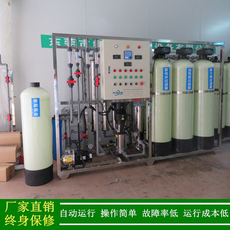 超纯水_绿健供应厦门二级反渗透加EDI纯水设备_1T/HEDI超纯水装置