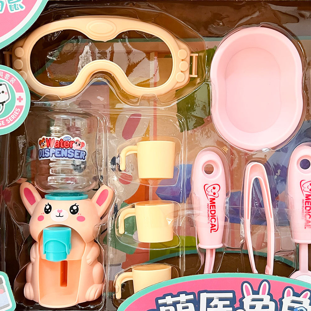 Juguetes infantiles para familias, juegos de simulación de herramientas para niños, cajas de regalo para la institución de la clínica médica de educación temprana