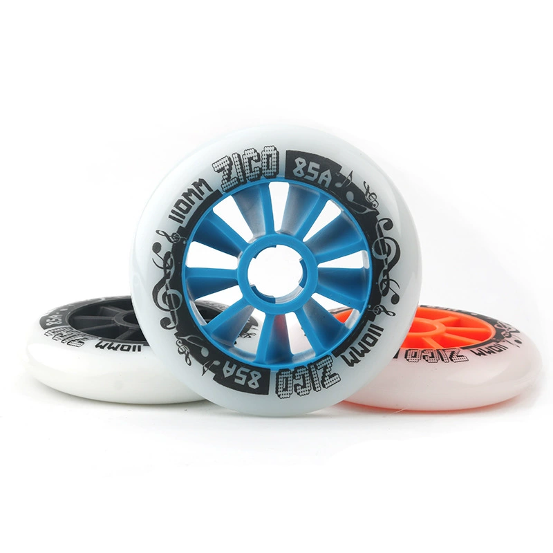 Роликовые коньки Скоростные Коньковые колеса Щетка Уличные колеса гоночные блинчики колеса 90/100/110 мм Высокая эластичность высокая износостойкость 85А