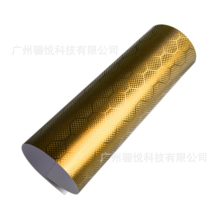Cross-Border Export Prismatic Honeycomb Car Color Changing Film Hood Rearview Mirror Interior Motorcycle Personalized Creative Film