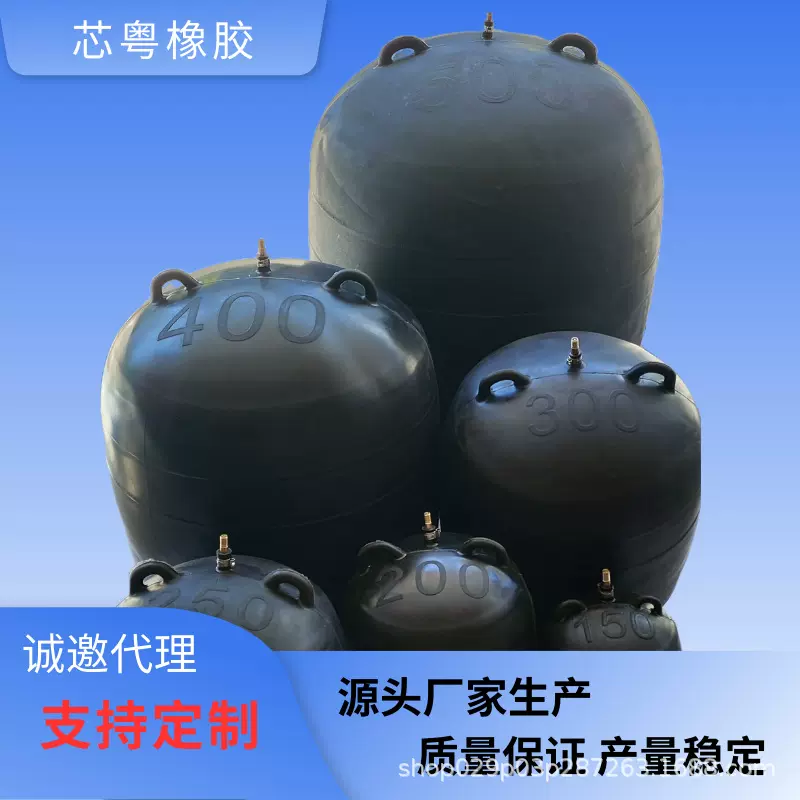PVC管道封堵堵水气囊闭水试验堵漏橡胶气囊直径50-600mm