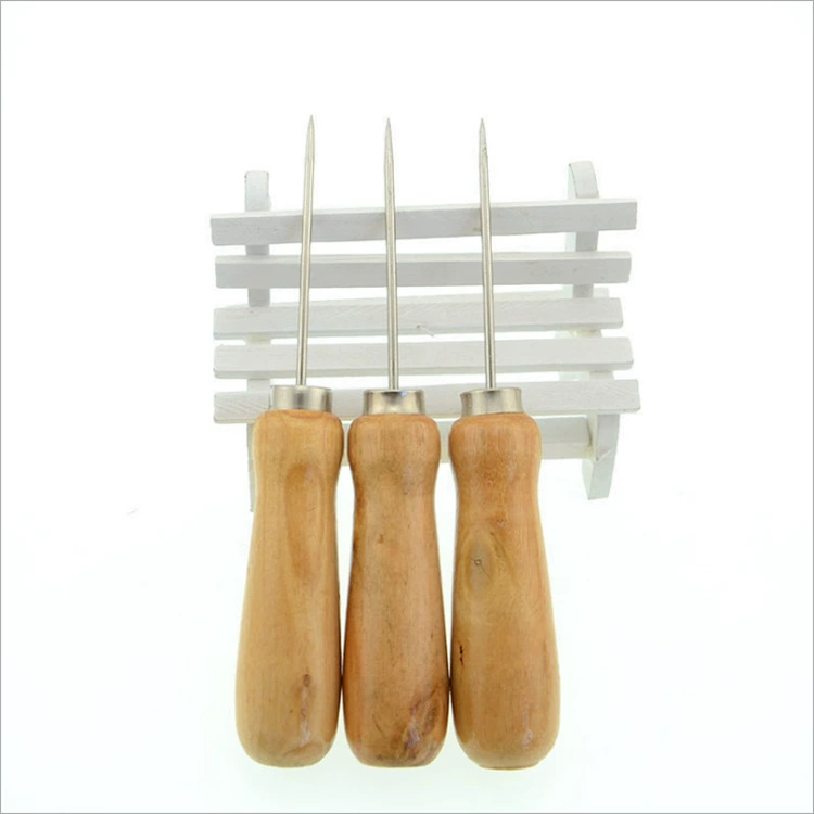 № 7 шило острый доллар магазин два доллара магазин верхняя подошва износостойкая 8021 большая Деревянная Ручка Шило