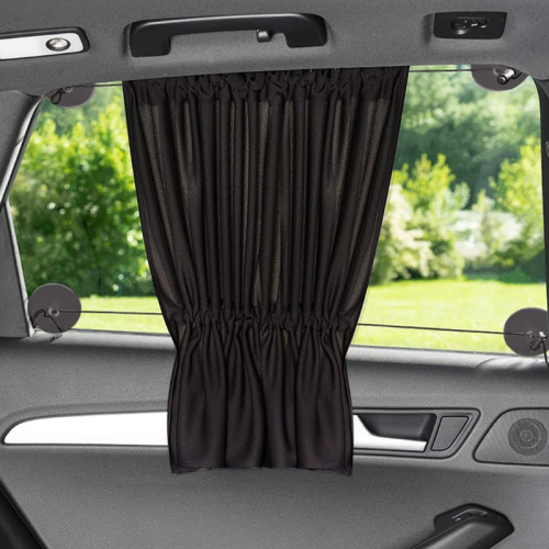 Cross-border hot selling car sunshade side window privacy sun protection sunshade heat insulation suction cup car curtain car interior heat insulation curtain