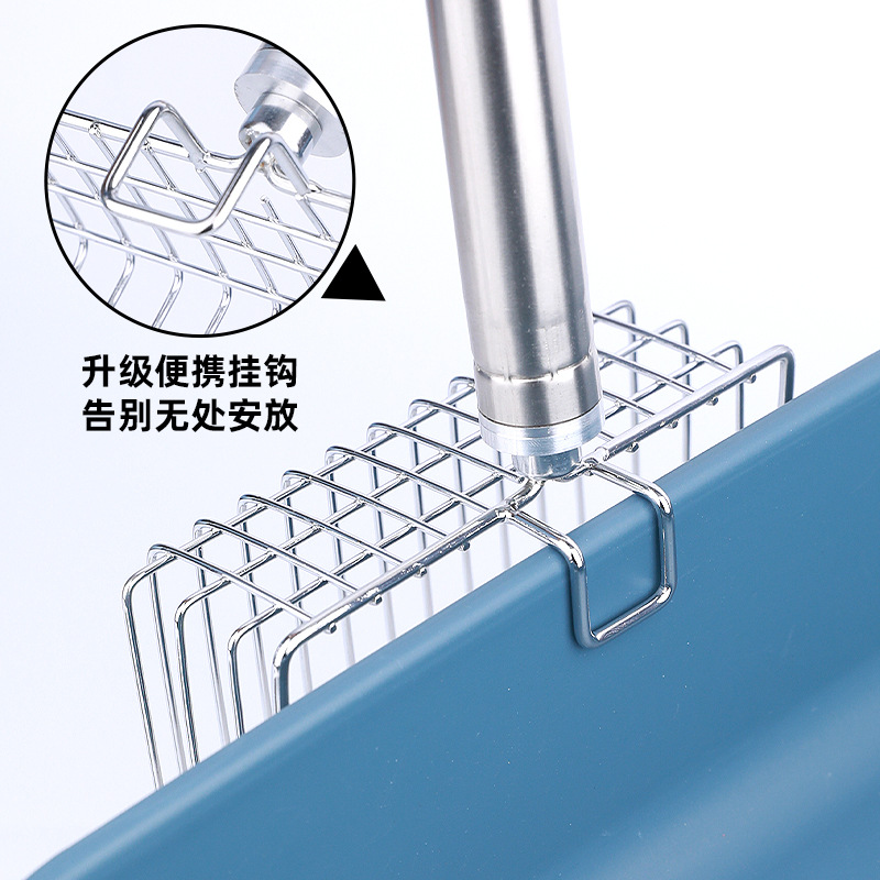 acero inoxidable pala de arena para gatos artículos de limpieza para mascotas malla tamiz de arena fugas pala de arena bentonita material de almohadilla de nuez para gatos