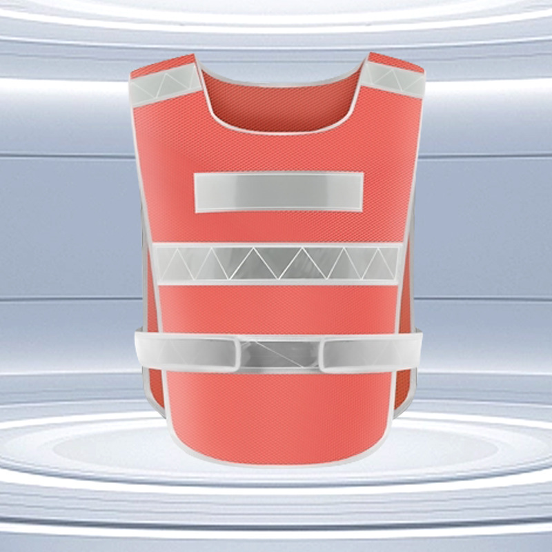 원피스-오렌지 * 강조 반사 스트립 * 안전 조끼 * 고객 서비스에 문의