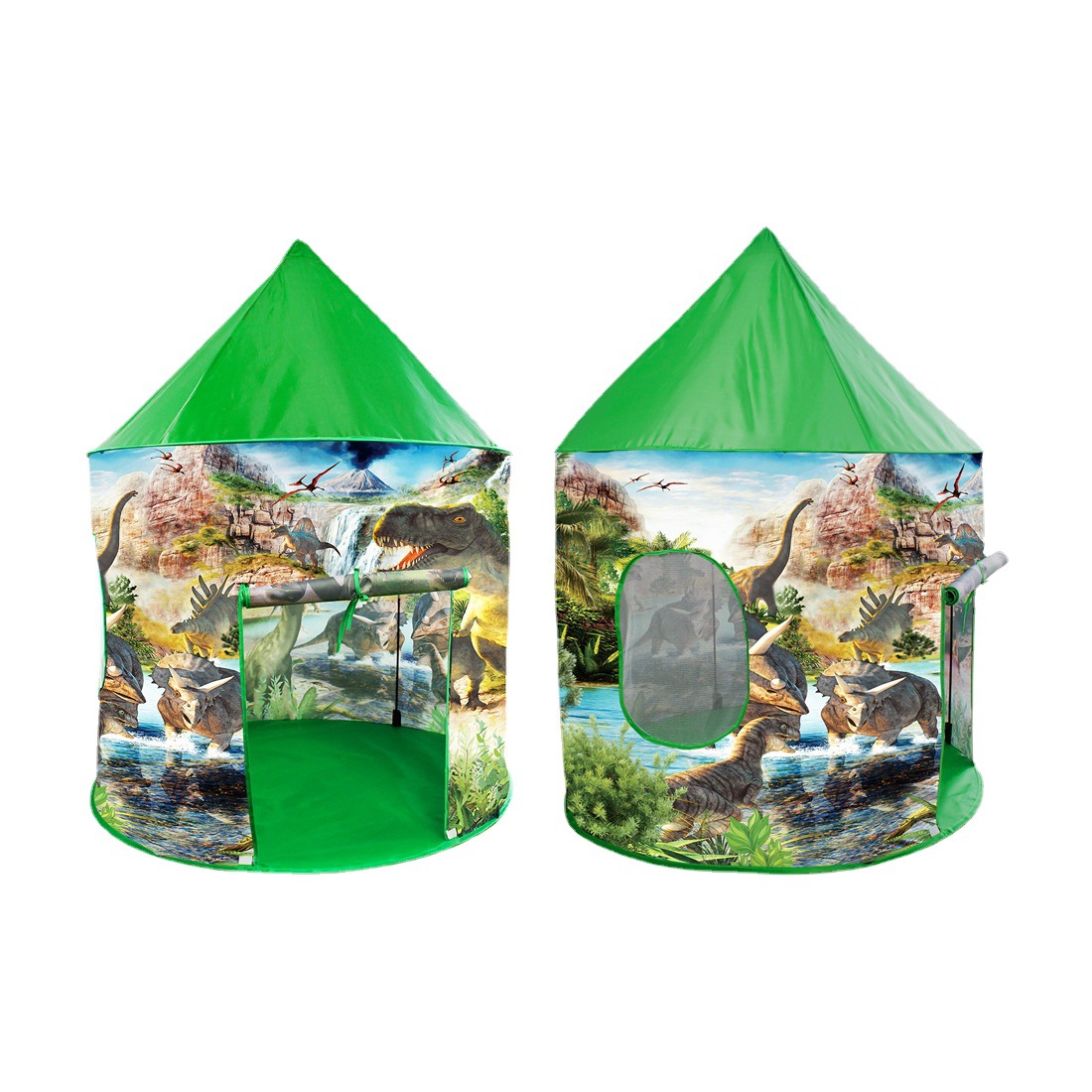 [Dinosaurio] tienda de la historieta Dinosaurio Planeta plegable bebé Casa Juego los niños océano interior juego pelota juguete