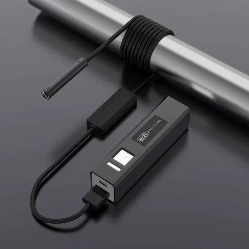 Mobile phone endoscope, pipe, auto repair, gap engineering, maintenance, digital microscope and other blind spot detection artifacts