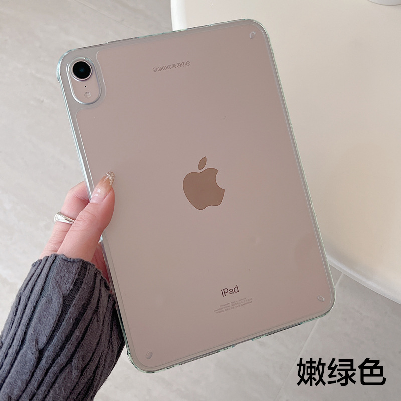 新型iPad pro 11保護カバーair65薄型アクリル無筆溝iPad 9透明全包ケース|undefined