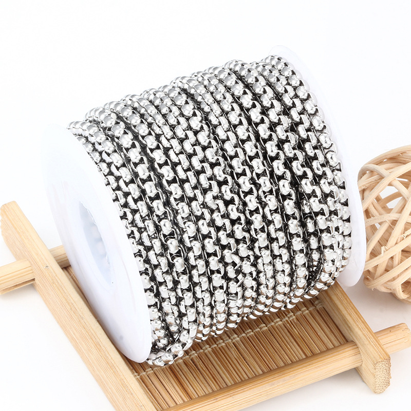 Plating Design 5 M Per Pack 304 Stainless Steel Jewelry Accessories