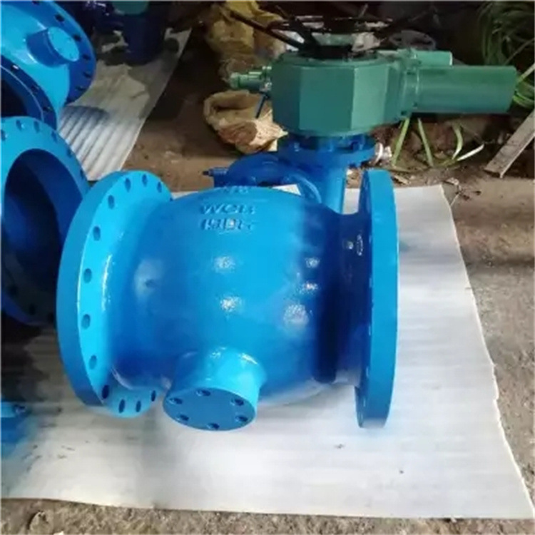 DYQ640F-16C DN400上装式偏心半球阀 卸灰煤粉球阀 固定球阀