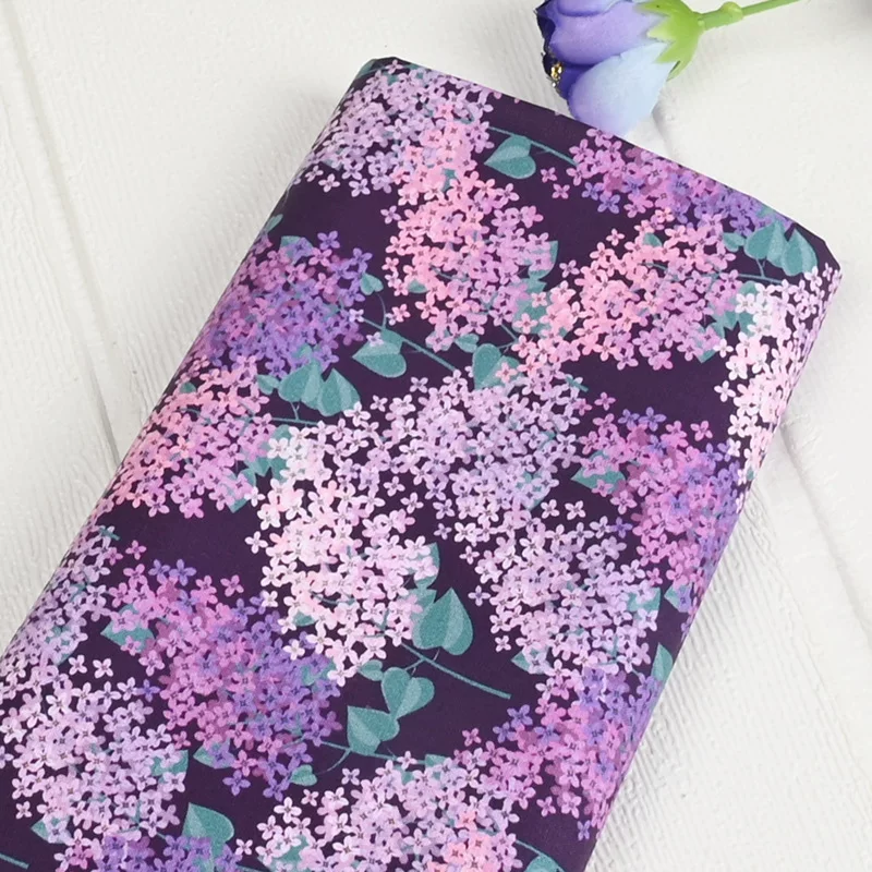 Cotton lavender cloth, dress