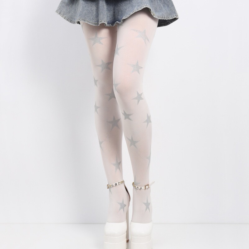 Invisible socks leggings women's outer wear flesh color bottoming pantyhose printed star stockings light leg artifact nude pants stockings Invisible socks leggings women's outer wear flesh color bottoming pantyhose printed star stockings light leg artifact nude pants stockings