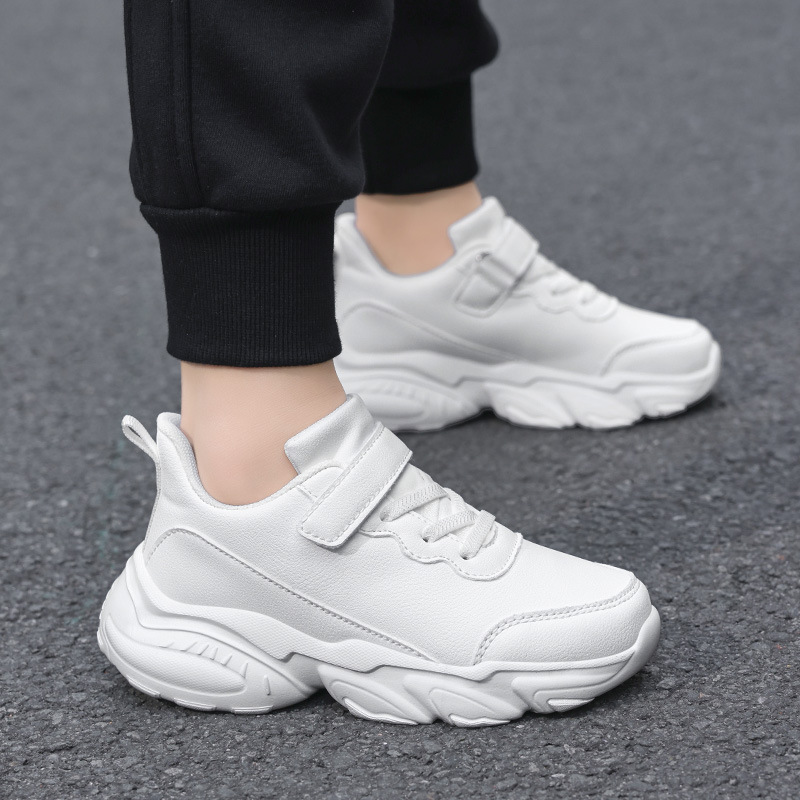 Zapatillas Deportivas Casuales para Niños de Microfibra y Suela de EVA Ligeras y Autoadhesivas para Uso Diario