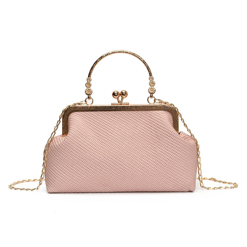 Bolsos de cadena de moda para mujer 2025 primavera nueva tendencia simple bolso de concha de un solo hombro bolso de mensajero casual bolso femenino